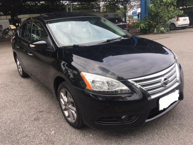 Nissan sentra 2016 unique 2.0 flex top de linha teto solar e interior bege muito novo - Foto 5