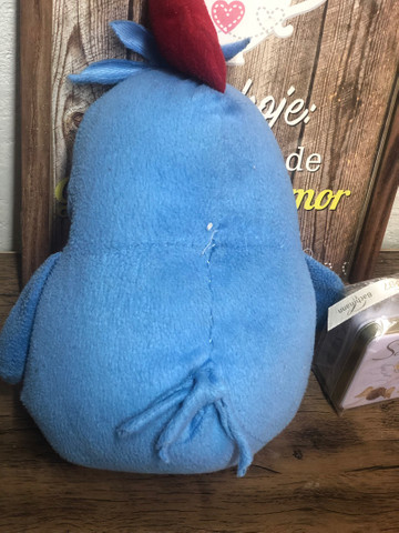 Galinha pintadinha tecido pelúcia usada 42 cm - Foto 3