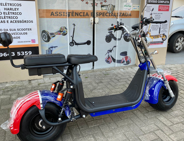 Vá trabalhar e passear de scooter elétrica - Foto 3