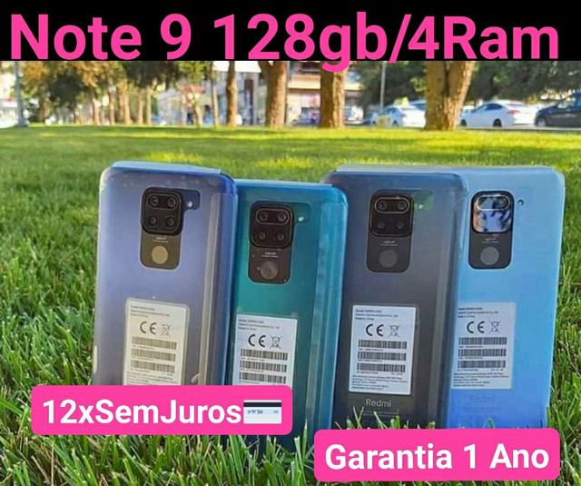 Redmi Note 9 128gb/4Ram com Garantia 1 Ano