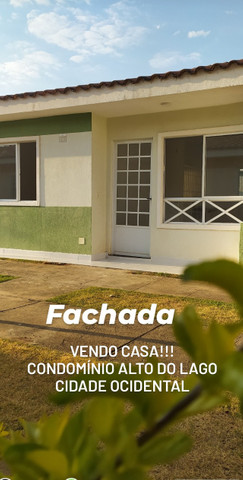 Vendo Casa Condomínio -Ocidental -GO