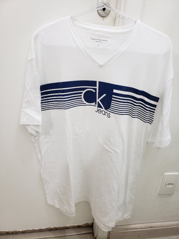 Camiseta Original Calvin Klein. Masculina. Tamanho Gg. Nova!