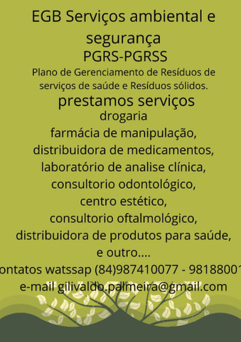 Serviços de PGRSS