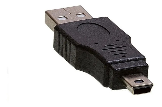 Adaptor de USB macho para Mini-USB macho