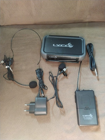 Microfone Sem Fio Lyco Vh 102 Pro Headset Semi Novo Perfeito - Foto 4