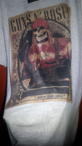 Camiseta GG da Violence Guns N' Roses Nova Original - Foto 3