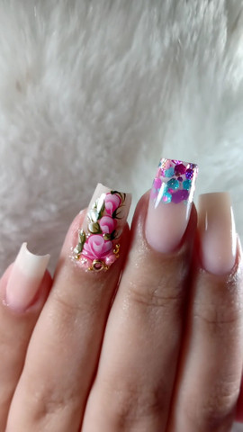 Alongamento de unhas fibra de vidro - Foto 6