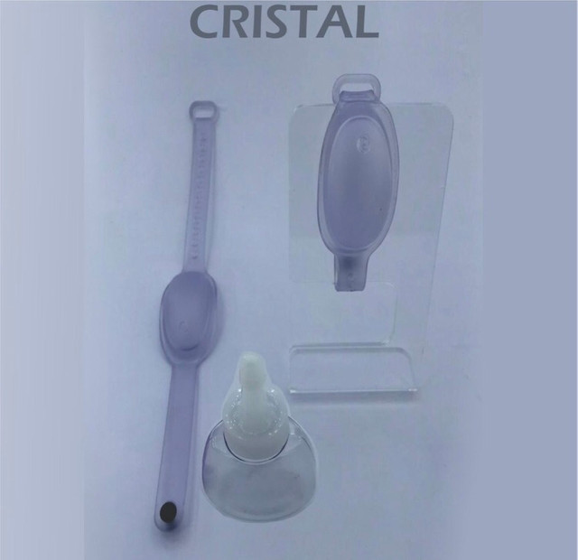 2 Pulseiras biossegurança álcool gel - Foto 2