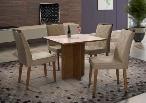 Sala mesa jantar com 4 cadeiras