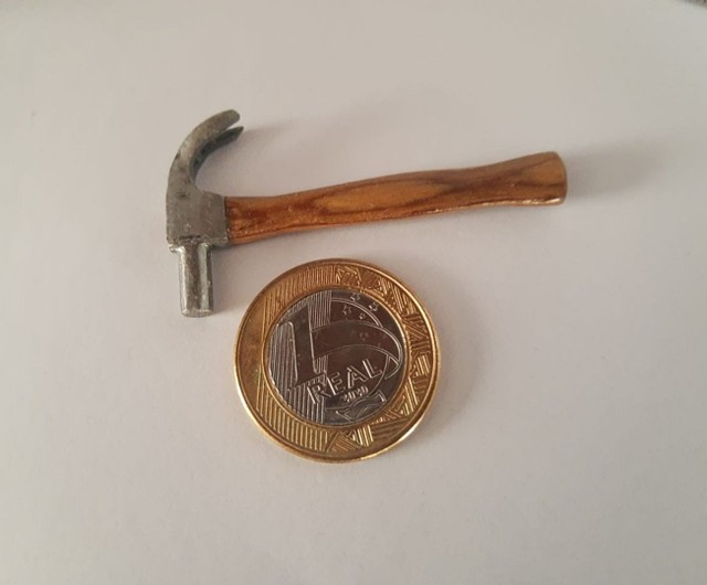Miniaturas De Ferramentas Real, Com Lâminas De Aço Afiadas - Foto 3
