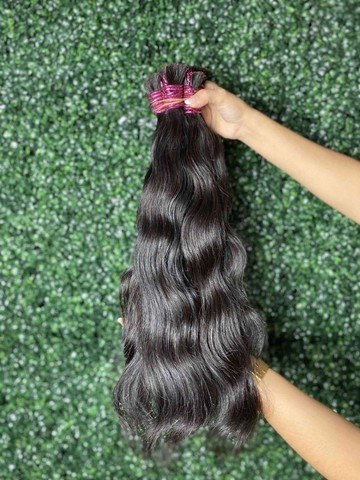 Cabelo humano indiano de 55,65  e 75cm - Foto 3