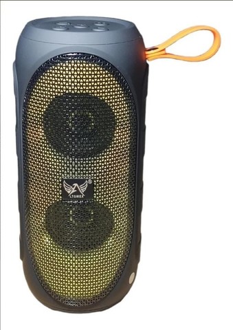 Caixa De Som Com Bluetooth -Rádio Fm  Pen  Drive - Cartão de Memória Al-6097 Rgb Nova - Foto 4