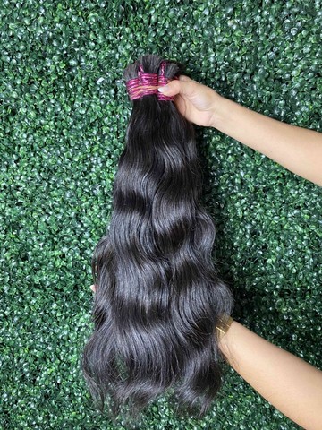 Cabelo humano indiano de 55,65  e 75cm - Foto 4