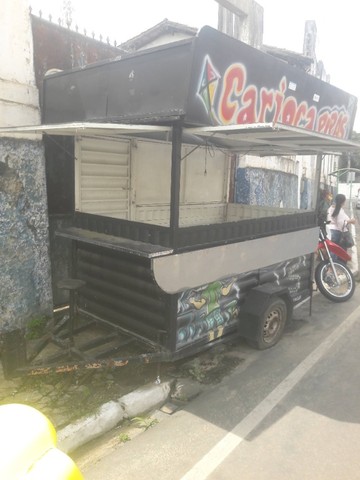 Trailer movel para lanches  