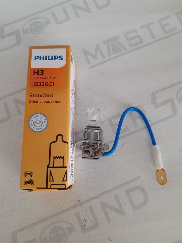 Lâmpada. Philips. H-3.  Nova. Instalada. 