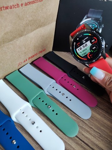 Pulseira Amazfit Pace 22mm Silicone