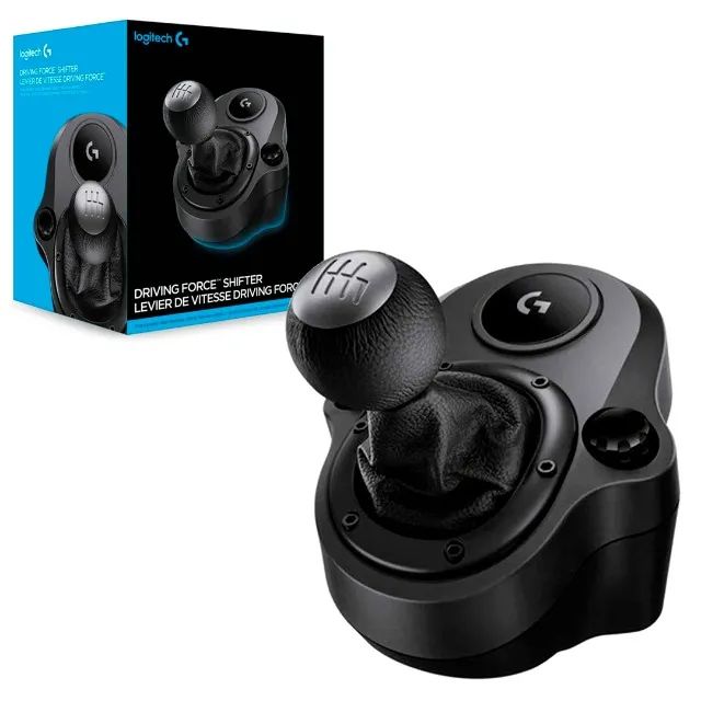 Câmbio Logitech G Driving Force - Compatível com Volantes Logitech G923,  G29 e G920 para PS5, PS4, Xbox Series X