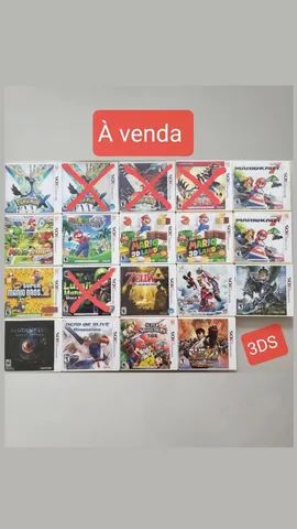 Jogos Nintendo 3ds e PS VITA  Jogos nintendo, Nintendo 3ds, Nintendo