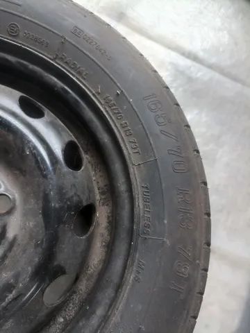 Roda com pneu R13 - Foto 4