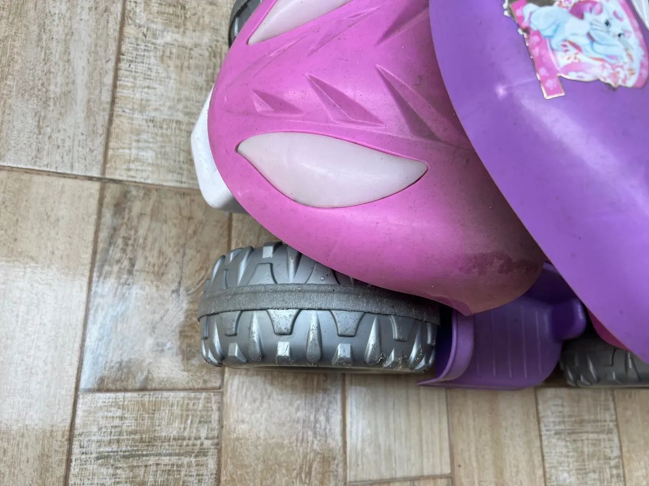 Velotrol carrinho menina rosa perfeito estado  - Foto 4