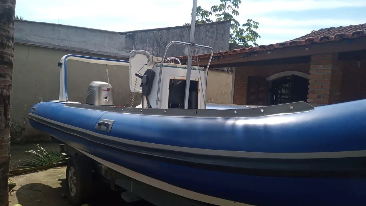 Barco inflável 23 pés  - Foto 4