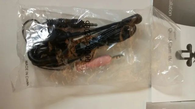 Headset Microfone com fone da Logi tech modelo QuickCamIM - Foto 5