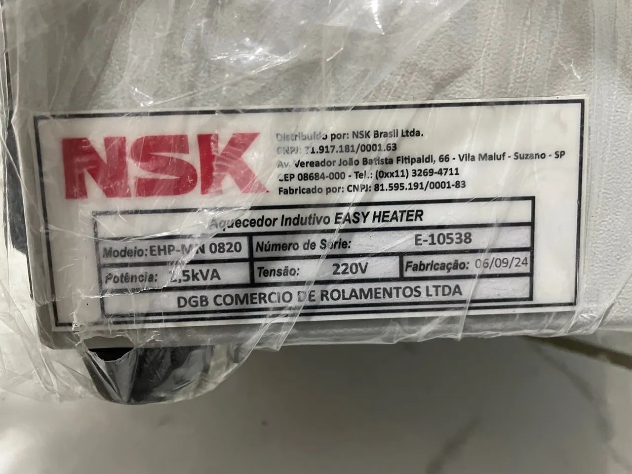 Aquecedor indutivo para rolamentos  - Foto 4