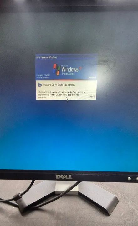 Monitor Dell 17 polegadas E178FPc com cabos em excelente estado - Foto 2
