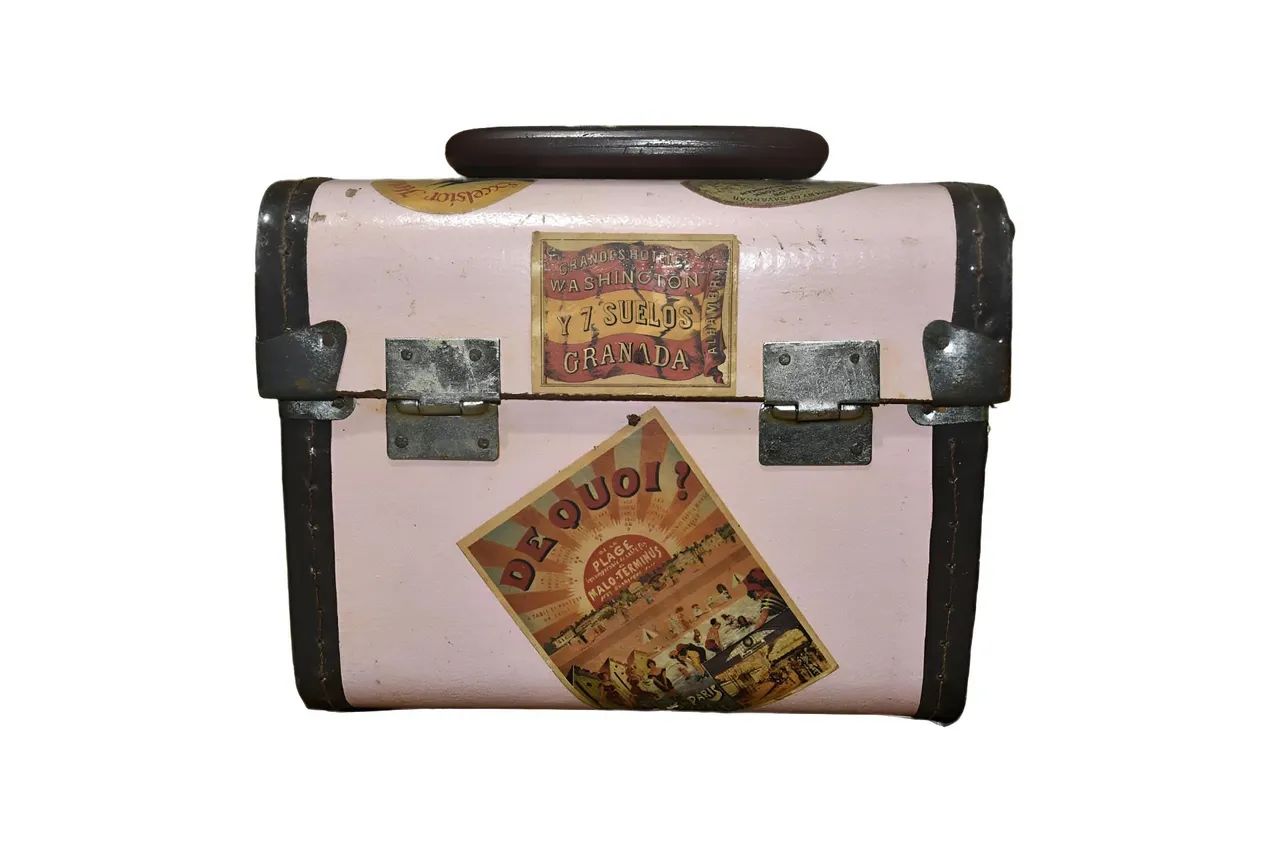 Maleta de Viagem Vintage - Foto 4