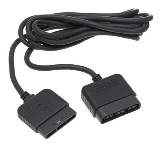 Cabo Extensor Controle Playstation 2 Ps1 Ps2 1,80m - Foto 3