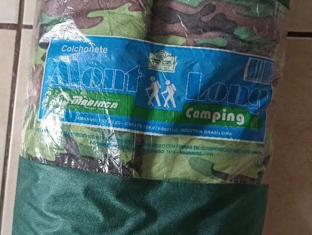 Colchonete Mont Long Solteiro Estampado Em Excelente Estado Original 60 - Foto 4