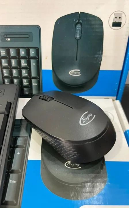 KIT Teclado + Mouse BUY-6033 Sem fio Wireless ABNT/ Buying 2.4Ghz - Foto 3