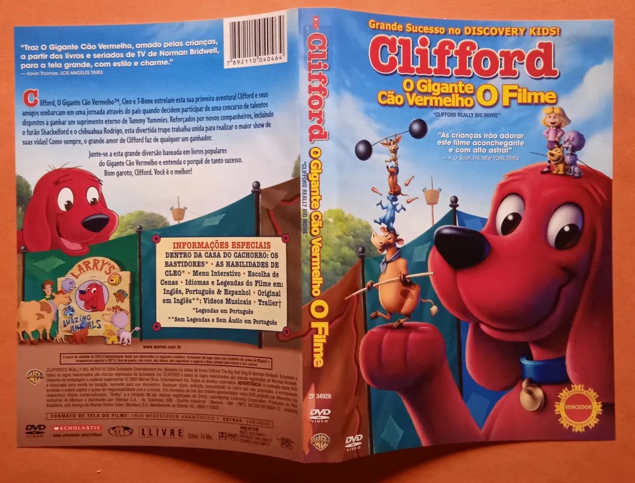 Dvd Clifford - O Filme  - Foto 3