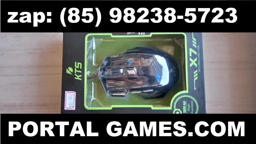 mauser gamer novo na caixa 6 mil dpi