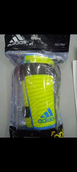Caneleiras Adidas F50 Lite - Foto 5