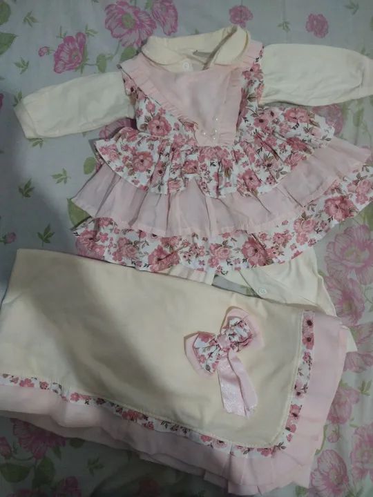 Saída maternidade menina 