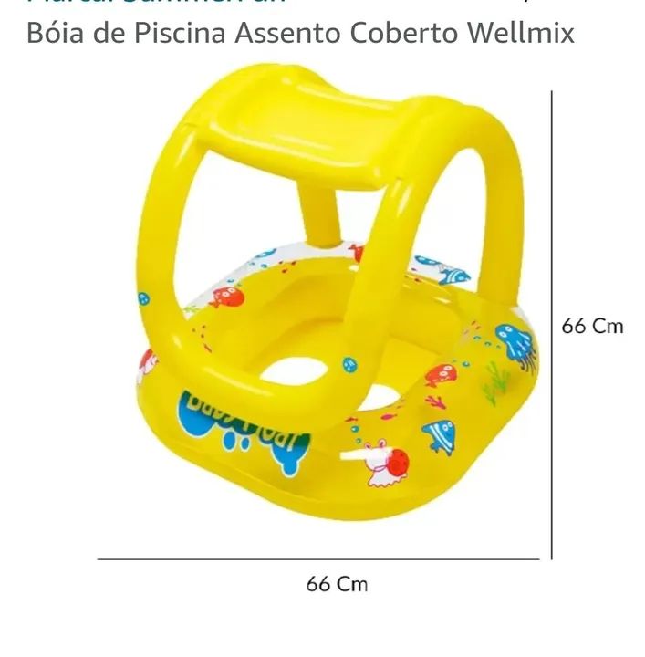 Boia inflável assento coberto - Foto 4