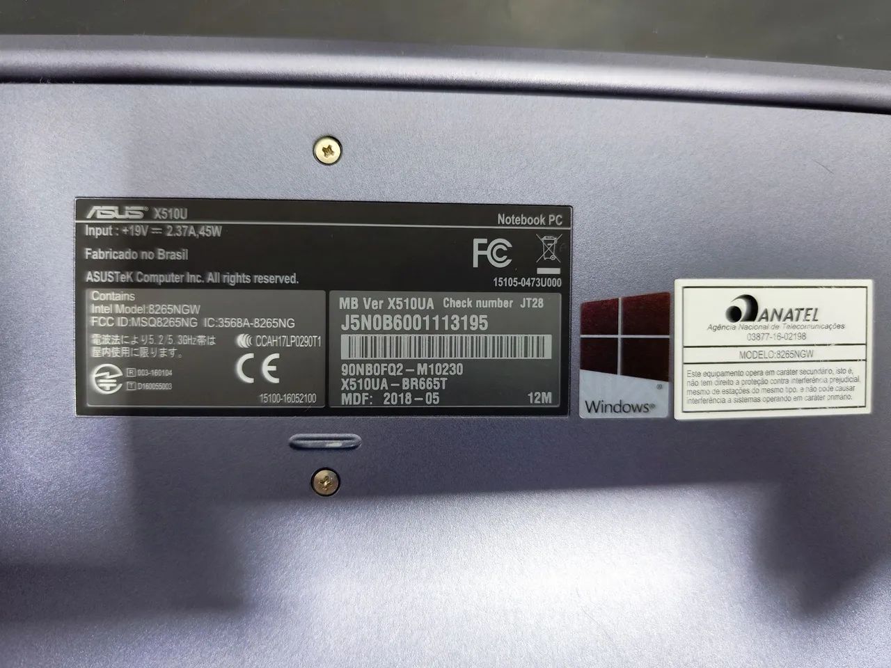 Notebook Asus Vivobook - X510UA-BR665T - Foto 5