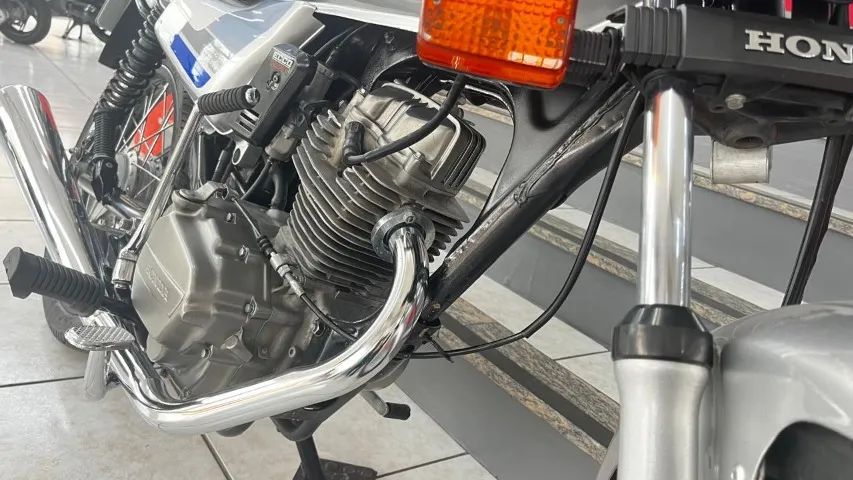 Honda Cg 125 Totay 1990 impecável raridade restaurada nos minimos detalhes - Foto 9