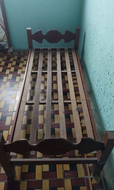 Cama solteiro madeira maciça 64386068077826120