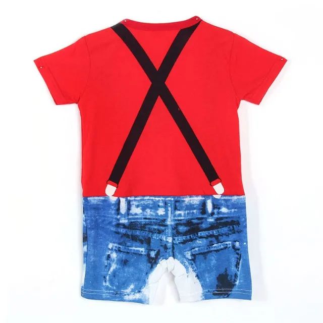 Body Vermelho de 10 a 12 Meses.- NOVO - Foto 2