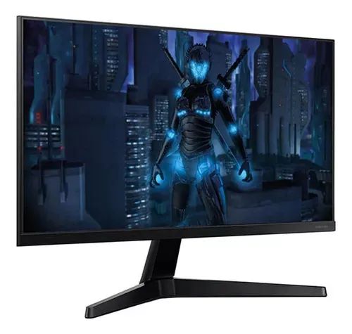 Monitor Gamer Samsung 24" FHD 75Hz HDMI VGA Freesync Preto Série T350 110/220V