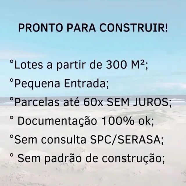 Lotes na Ilha Comprida 60x SEM JUROS - Foto 4