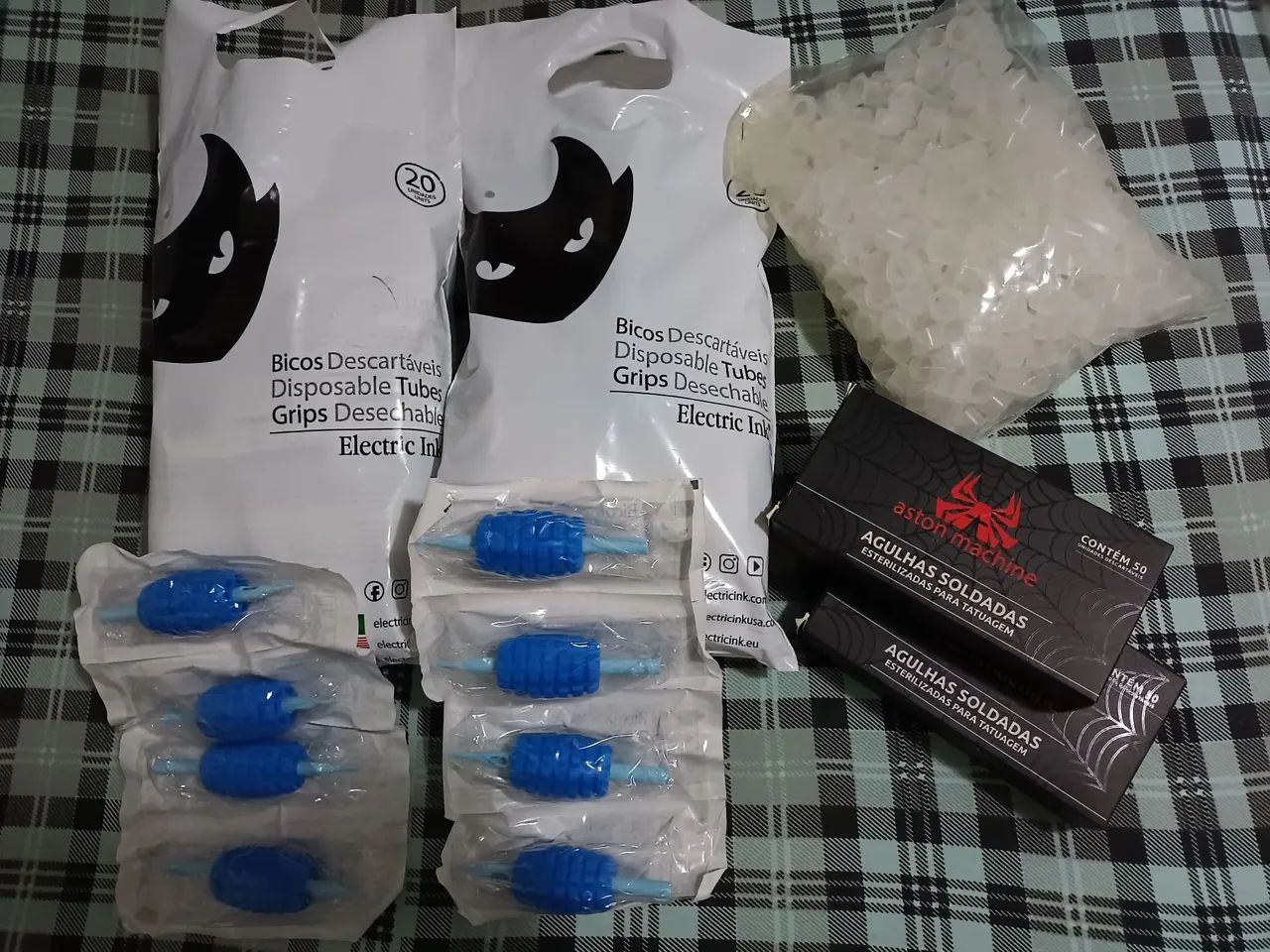 Kit completo para tatuagem - X13 - Foto 4