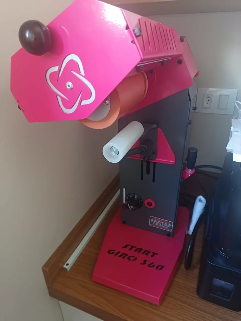 Máquina Transfer Giro 360°