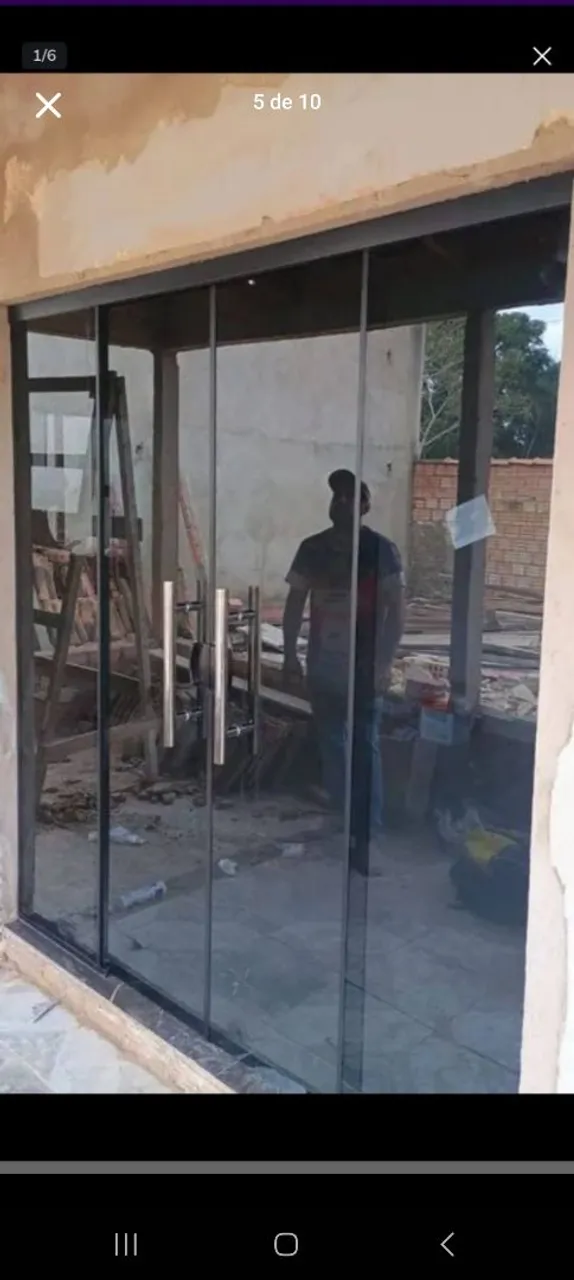 Portas de Vidro Temperado com Segurança Reforçada Com Instalação Grátis