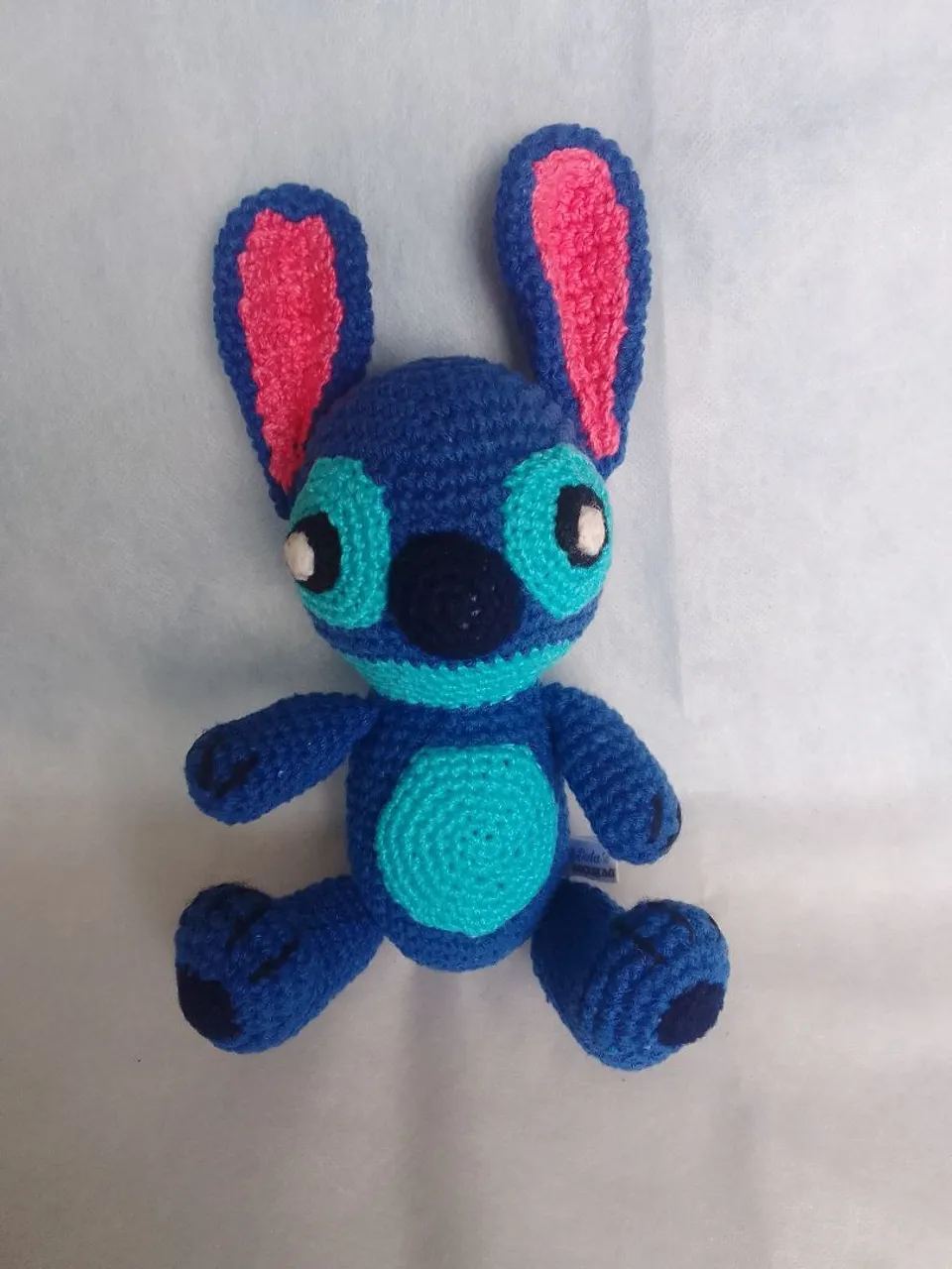 Boneco Stitch de Crochê