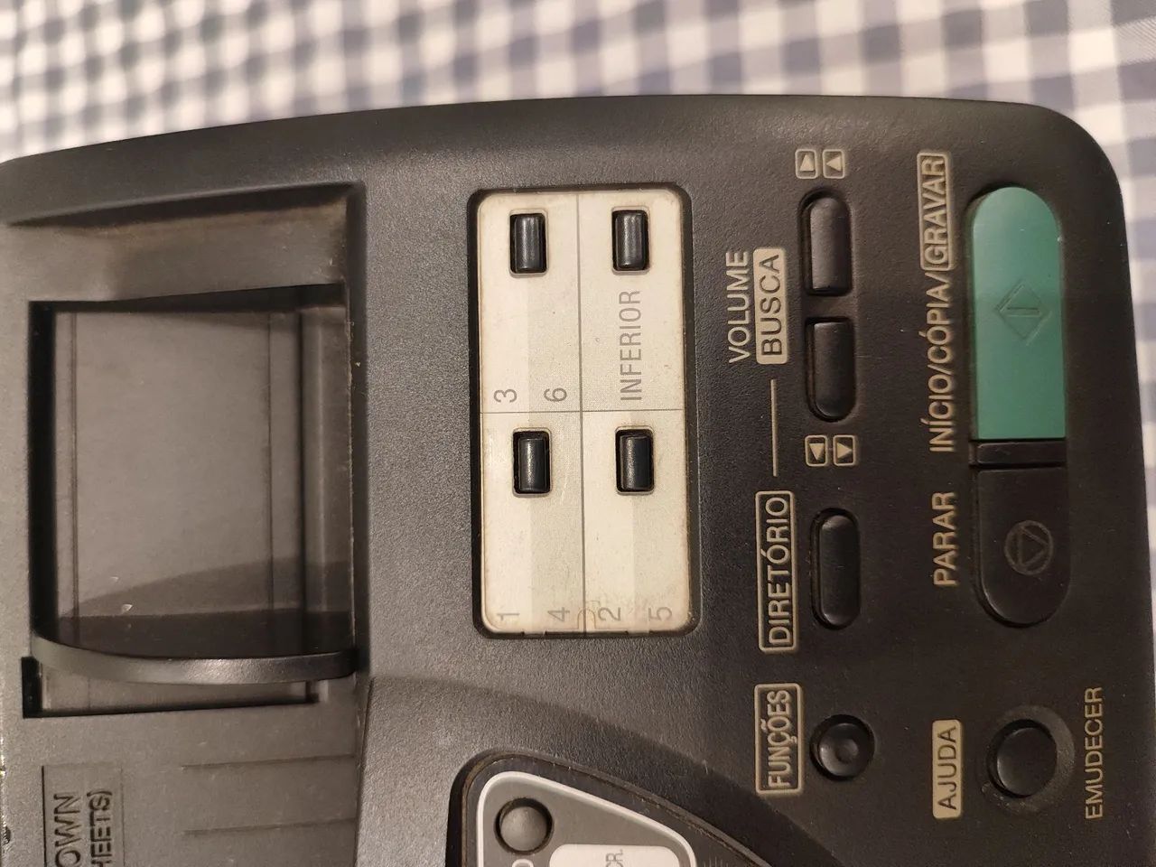 Fax Panasonic KX-FT26 - Funcionando - Foto 3