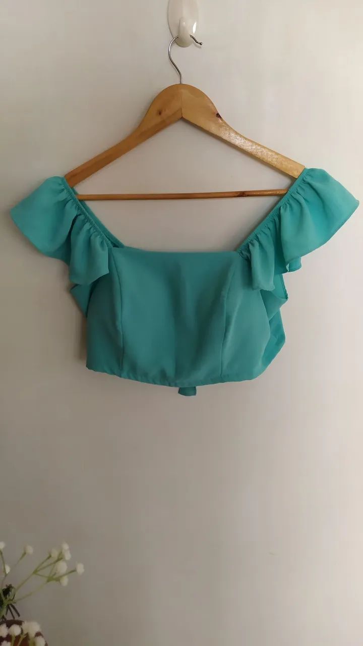 Look completo short Tam G e cropped Tam m - Foto 3