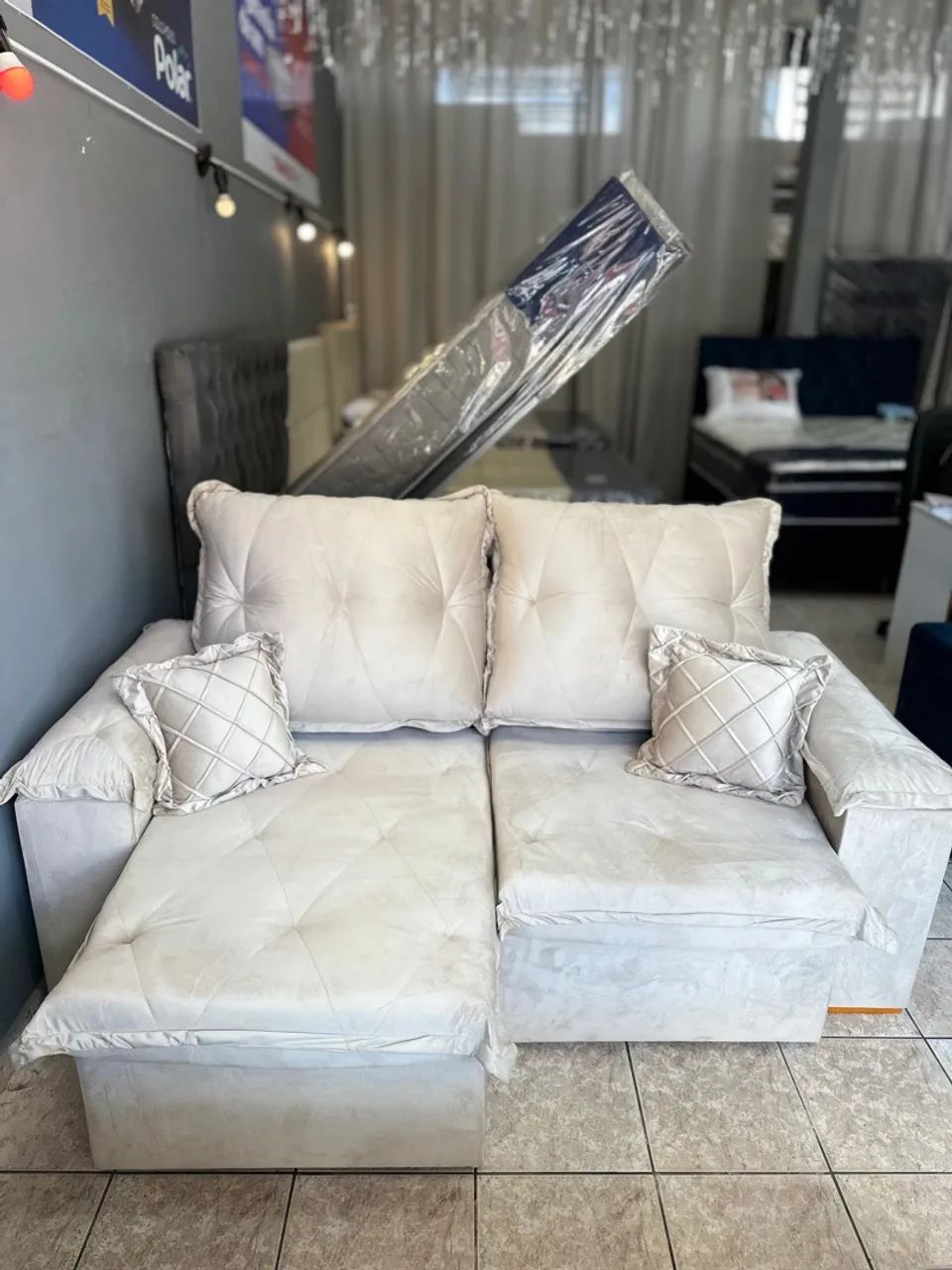 Sofá retrátil pronta entrega  - Foto 4